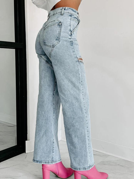 Liana - jeans con detalles de strass