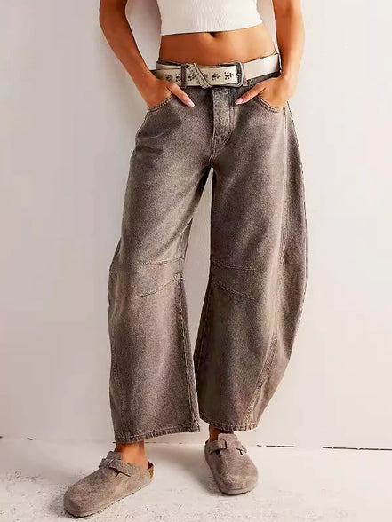 Noa - jeans balloon animal print