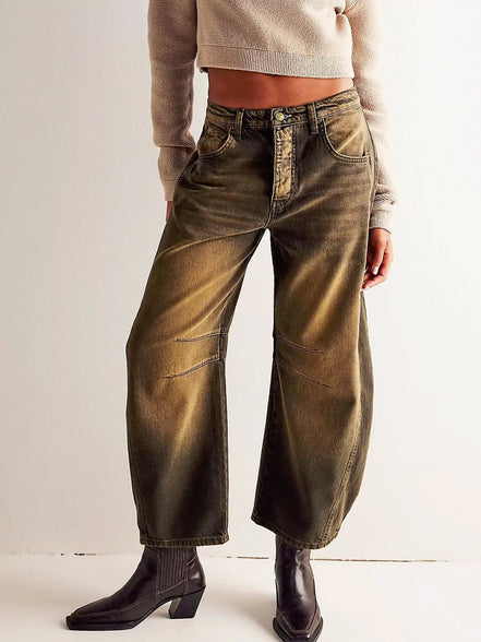Noa - jeans balloon animal print