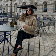 Helena - chaqueta gabardina trench cropped con cinturón