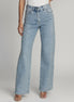 Mara - jeans tiro alto con detalles de pedrería