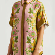 CONJUNTO CAMISERO ESTAMPADO CON SHORT