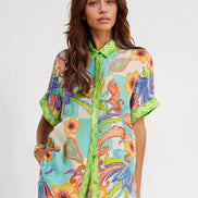 CONJUNTO CAMISERO ESTAMPADO BOHO