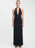 Alessandra - vestido largo halter con espalda descubierta