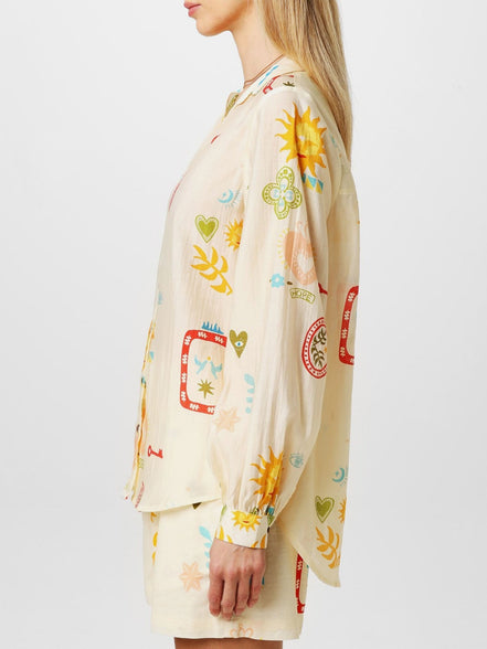 CONJUNTO CAMISERO ESTAMPADO CON SHORT