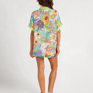 CONJUNTO CAMISERO ESTAMPADO BOHO