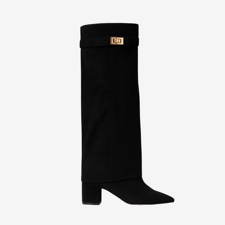 Evelina - bota alta con hebilla
