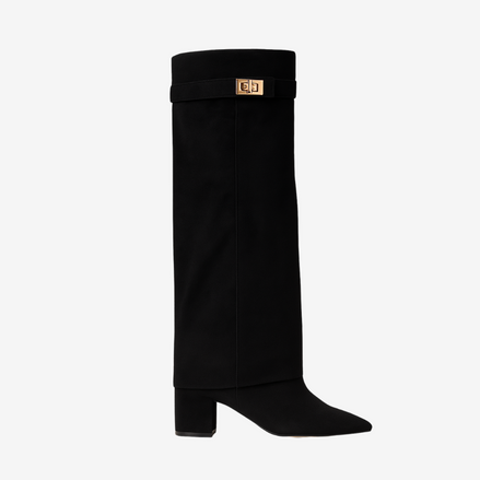 Evelina - bota alta con hebilla