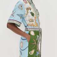 CONJUNTO CAMISERO ESTAMPADO MEDITERRÁNEO