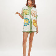 CONJUNTO DE DOS PIEZAS CON ESTAMPADO