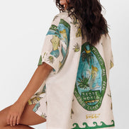 CONJUNTO CAMISERO ESTAMPADO SIRENA