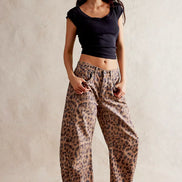 Noa - jeans balloon animal print