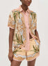 CONJUNTO CAMISERO ESTAMPADO BARROCO TROPICAL