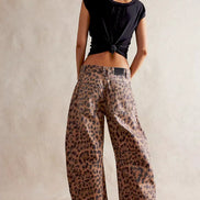 Noa - jeans balloon animal print