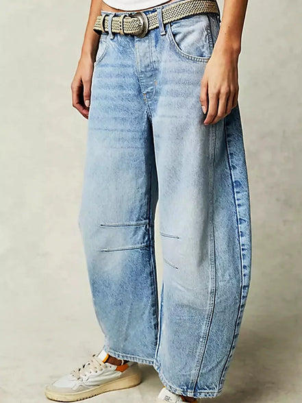 Noa - jeans balloon animal print