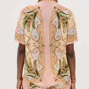 CONJUNTO CAMISERO ESTAMPADO BARROCO TROPICAL