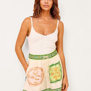 CONJUNTO DE DOS PIEZAS CON ESTAMPADO