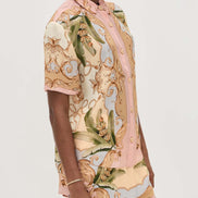 CONJUNTO CAMISERO ESTAMPADO BARROCO TROPICAL