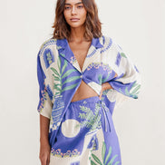 CONJUNTO CAMISERO ESTAMPADO COSTA AZUL
