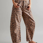 Noa - jeans balloon animal print