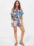 CONJUNTO CAMISERO ESTAMPADO MEDITERRÁNEO