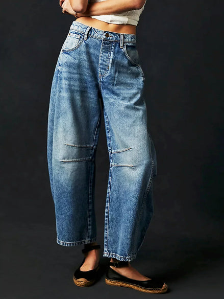 Noa - jeans balloon animal print