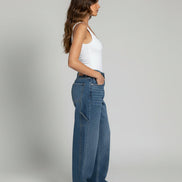 Inés - jeans balloon con efecto brillo