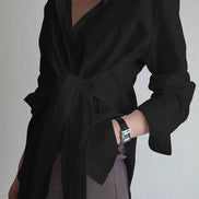 Samira - camisa entrelazada