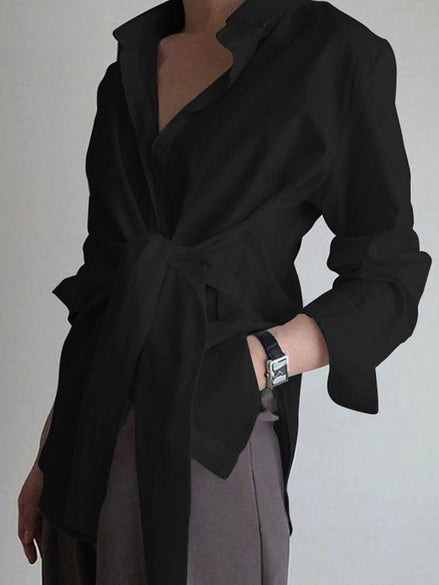 Samira - camisa entrelazada