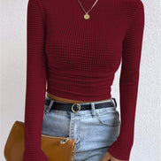 Soraya - jersey fino tipo gofre