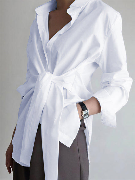 Samira - camisa entrelazada