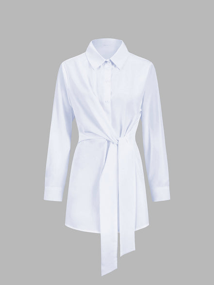 Samira - camisa entrelazada