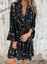 Clara - vestido estampado caída natural