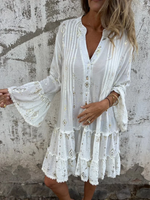 Clara - vestido estampado caída natural