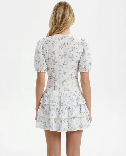 Liore - vestido mini volantes