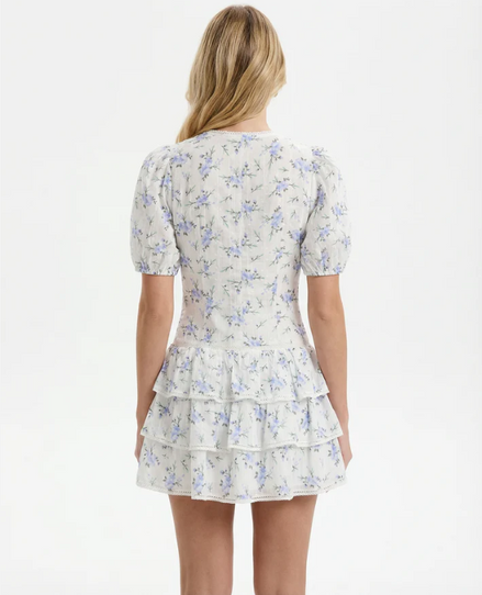 Liore - vestido mini volantes