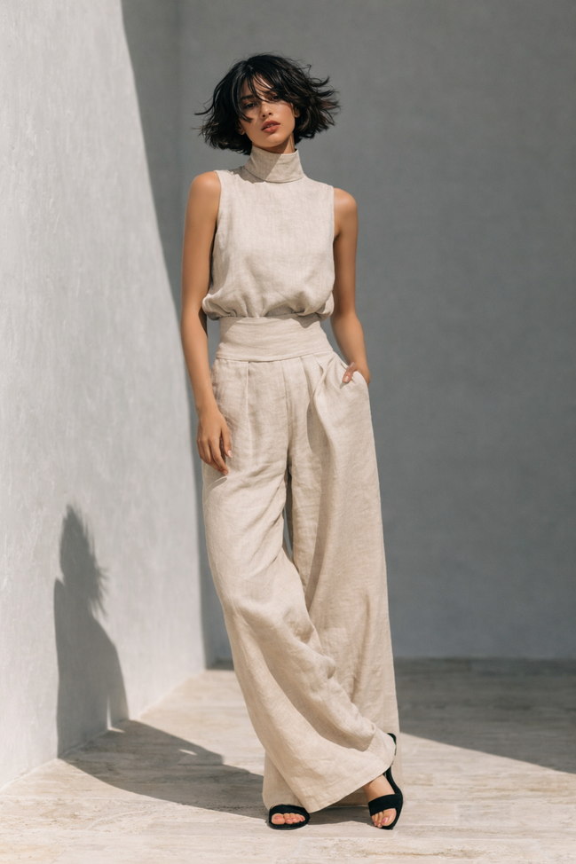 Tina - conjunto minimalista para mujer