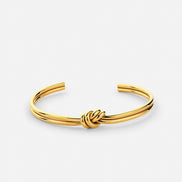 BRAZALETE rígido con nudo