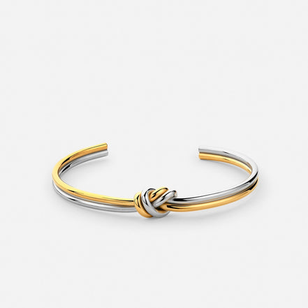 BRAZALETE rígido con nudo
