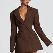 Renata - vestido blazer mini entallado