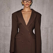 Renata - vestido blazer mini entallado