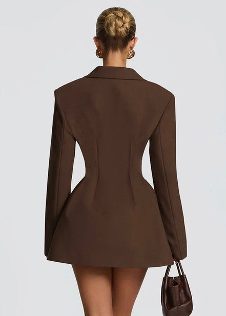 Renata - vestido blazer mini entallado