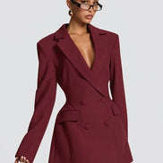 Renata - vestido blazer mini entallado