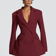 Renata - vestido blazer mini entallado