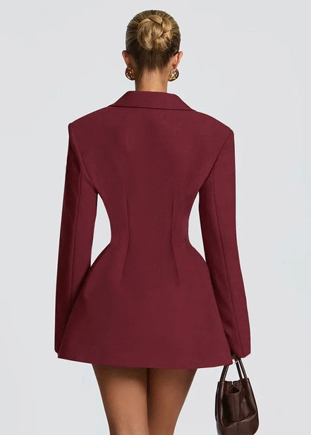 Renata - vestido blazer mini entallado
