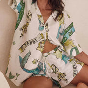 CONJUNTO CAMISERO ESTAMPADO SIRENA