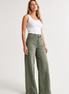 Alba - Pantalón vaquero campana tiro alto