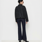 Olivia - chaqueta ante oversize