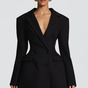Renata - vestido blazer mini entallado