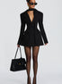 Renata - vestido blazer mini entallado